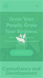 Mobile Screenshot of growingorganisations.com